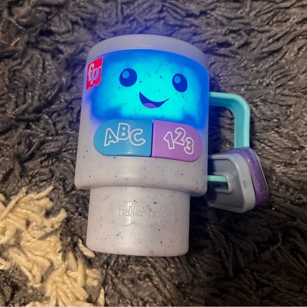 Fisher-Price Wake Up & Learn Coffee Mug with Lights & Music